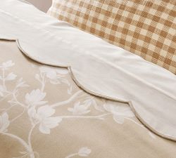 Scalloped Embroidered Sheet Set