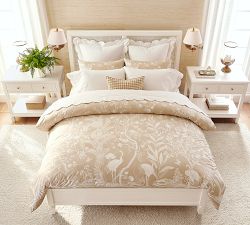 Scalloped Embroidered Sham