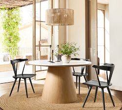 Camden Woven Drum Pendant (24"-30")