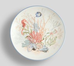 Enchanted Sea Stoneware Salad Plates - Set of 4