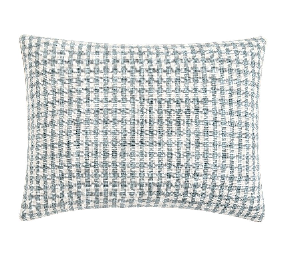 Blaine Check Sham - Light Blue, Standard