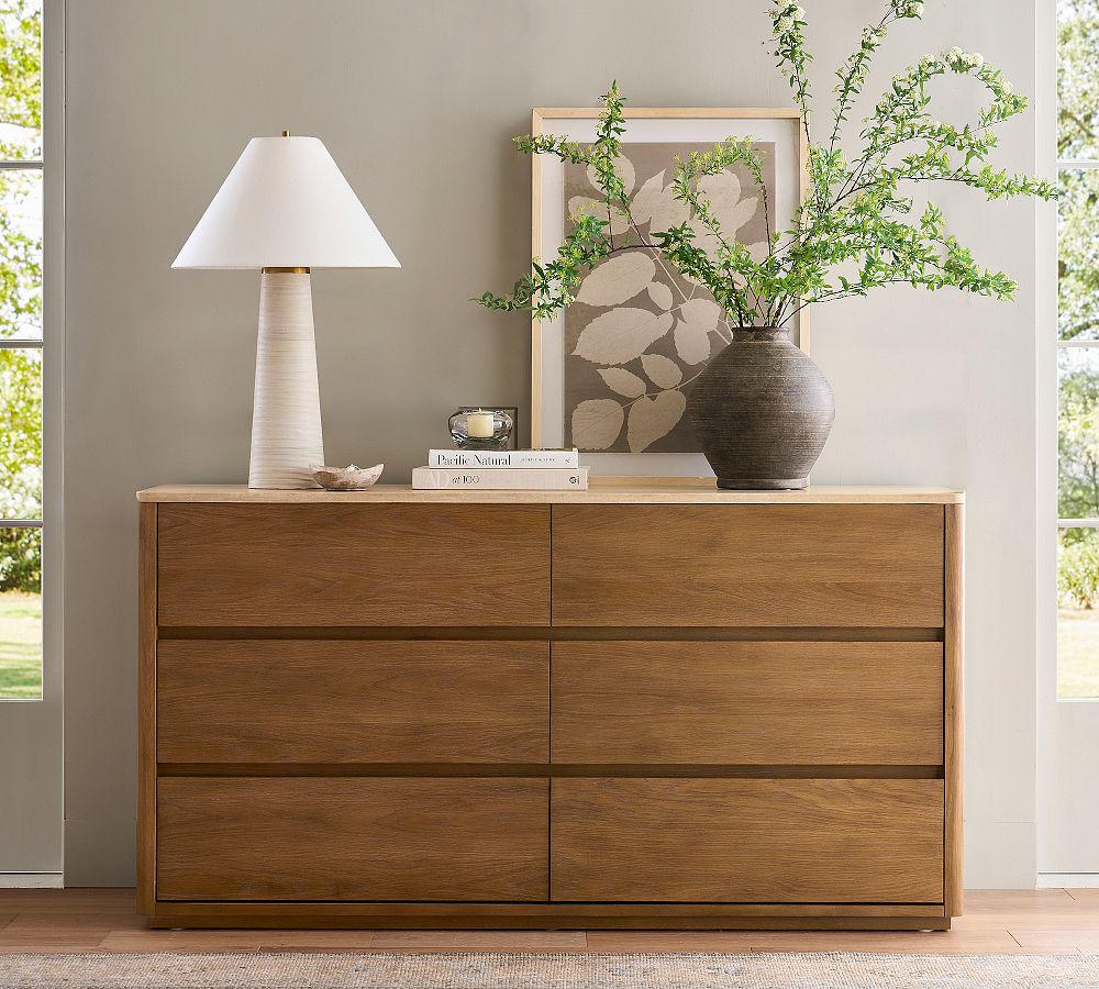 Kona 6-Drawer Dresser (62") by Pottery Barn