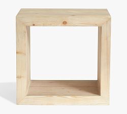 Open Box: Folsom Rectangular End Table (26") - Desert Pine