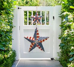 Liberty Outdoor Burlap Star