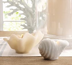 Premium Flameless Seashell Candle