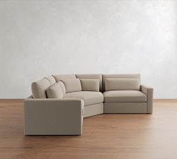 Westwood Square Arm 4-Piece Wedge Sectional (155")