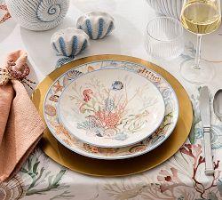 Beaded Summer Icon Napkin Rings - Mixed Set of 4