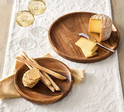Acacia Wood Round Cheese Boards