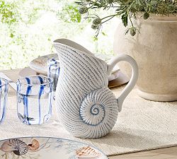 Enchanted Sea Stoneware Pitcher