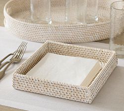 Tava Handwoven Square Napkin Holder