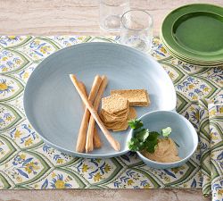 Larkin Melamine Chip &amp; Dip Server