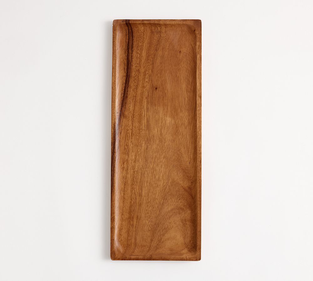 Acacia Wood Rectangular Cheese Boards - Large - Brown