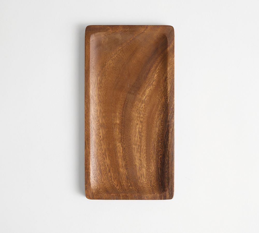 Acacia Wood Rectangular Cheese Boards - Small - Brown