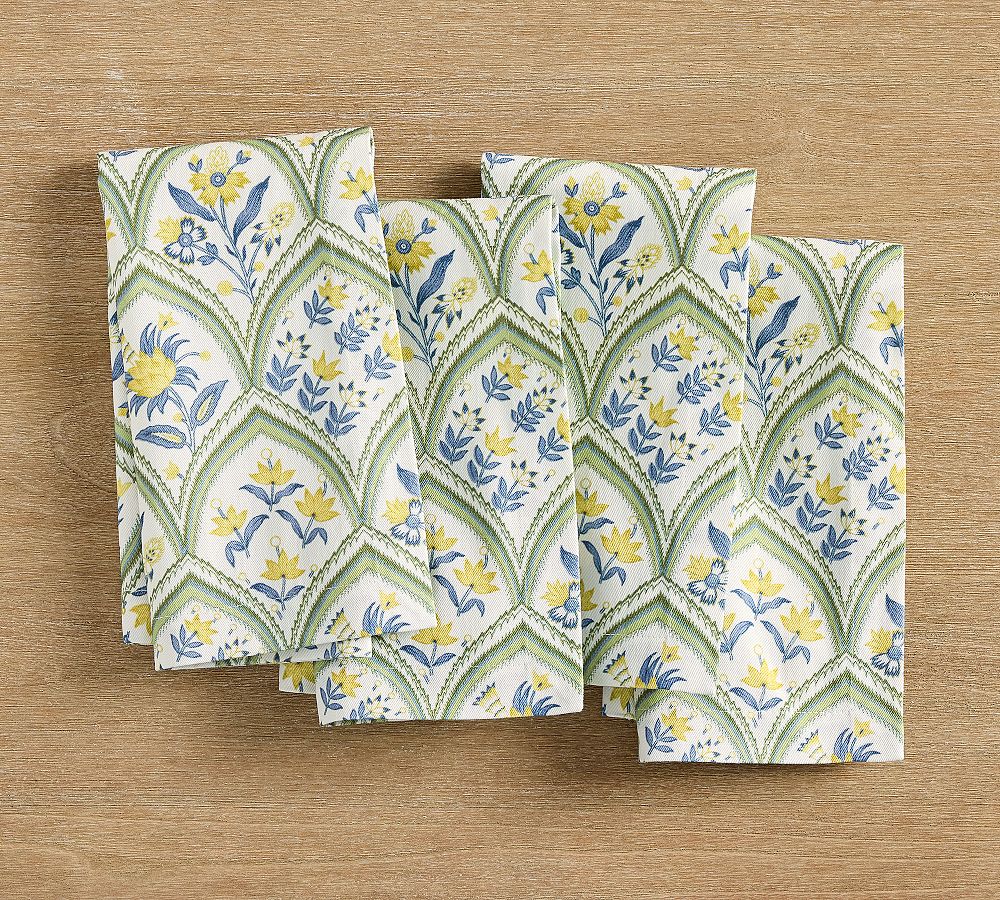Finley Cotton/Linen Napkins - Set of 4 - 20"- Multi