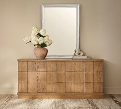 Silver Beaded Mirror