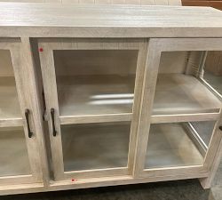 Open Box: Aptos Media Cabinet (72") - Sandwash