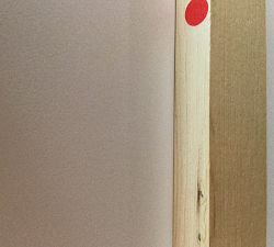 Open Box: Avocado Foundation with Legs, King - Dark