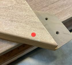 Open Box: Toscana Extendable Dining Table (60"-84") - Seadrift