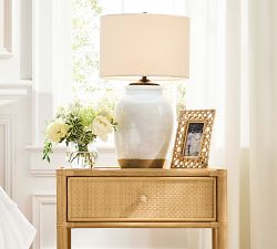 Hammered Glass Vase