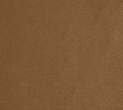 Open Box: Tyler Roll Arm Tall Recliner without Nailheads (42") - Performance Suede Mocha, Espresso