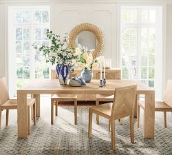 Blair Herringbone Extendable Dining Table (86"-106")