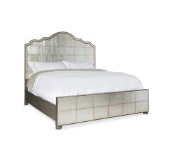 Bellwood Antique Mirrored Bed