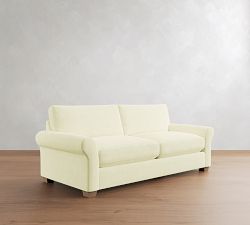 PB Comfort Modern Roll Arm Sofa (67"-120")