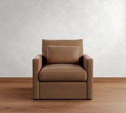 Westwood Slim Arm Deep Seat Leather Chair