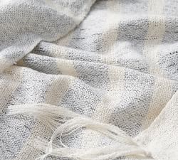 Avah Eco-Friendly Striped Outdoor Throw