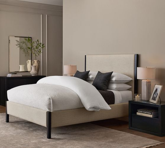 Belgian Flax Linen Handcrafted Quilt by Pottery Barn