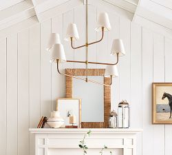 Harrison Leather Mobile Chandelier (47")