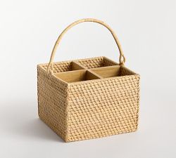 Tava Handwoven Flatware Caddy