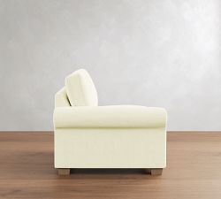 Build Your Own PB Comfort Modern Roll Arm Sectional