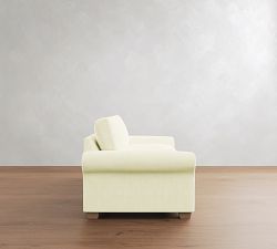 PB Comfort Modern Roll Arm Sofa (67"-120")