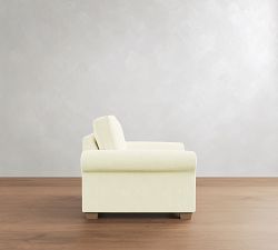 PB Comfort Modern Roll Arm Chair