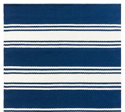 Modern Farmhouse Outdoor Performance Striped Rug