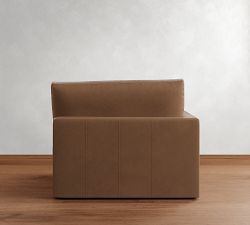 Build Your Own Westwood Slim Arm Deep Seat Leather Sectional