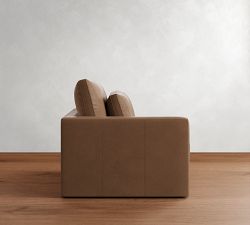 Build Your Own Westwood Slim Arm Deep Seat Leather Sectional