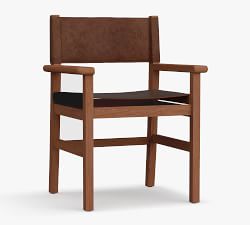 Segura Leather Dining Armchair