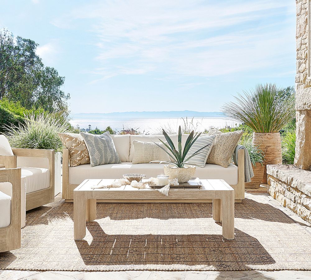 Aptos Outdoor Sofa (84") by Pottery Barn