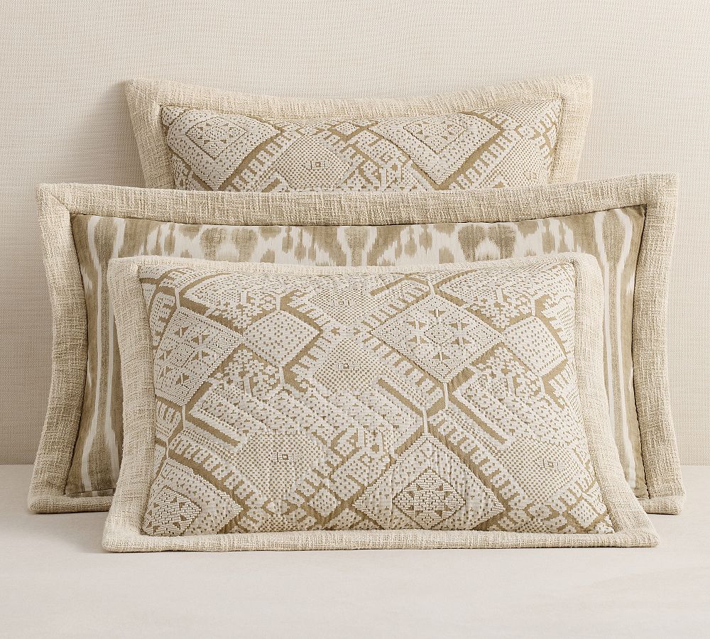 Fez Handcrafted Reversible Quilted Sham by Pottery Barn