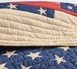 American Flag Reversible Quilt
