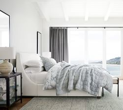 Wave Matelasse Coverlet &amp; Shams