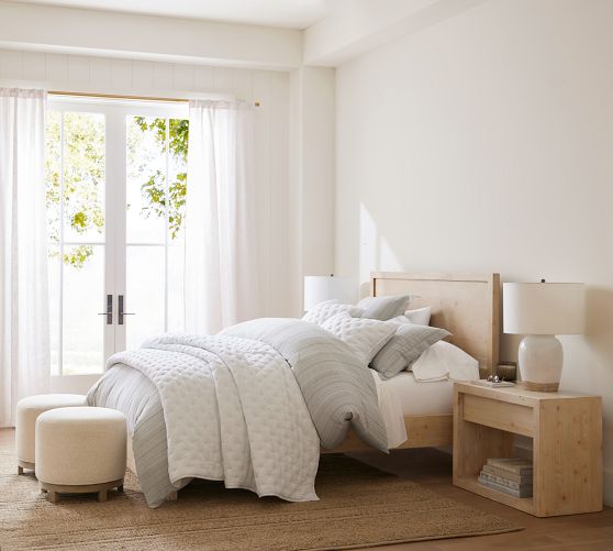 Cotton Cross Stitch Quilt | Pottery Barn