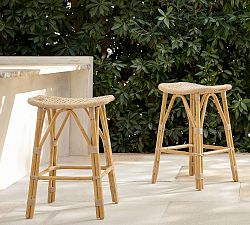Salsa Alu-Rattan Outdoor Bar &amp; Counter Stools