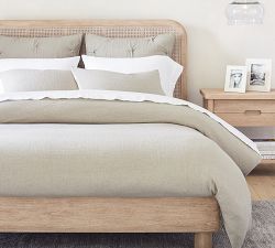 Belgian Flax Linen Hemstitch Pillowcases - Set of 2