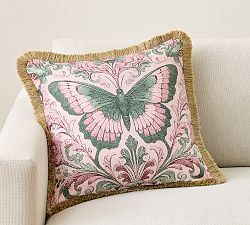 Glinda Butterfly Decorative Pillow