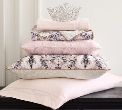 Glinda Beading Floral Decorative Pillow