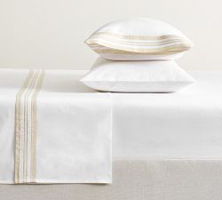 Addison Border Percale Sheet Set