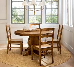 Lyon Round Extendable Dining Table (54"-72")